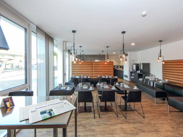 Frühstücksraum im Estilo Design & Lifestyle Hotel Aalen